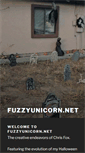 Mobile Screenshot of fuzzyunicorn.net